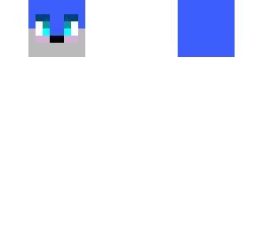 blue wolf head