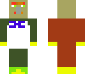 super hero-butcher villager