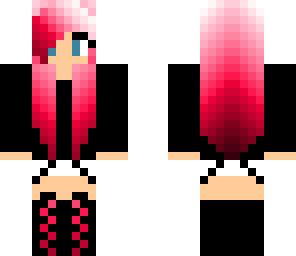 pink ombre hair edit