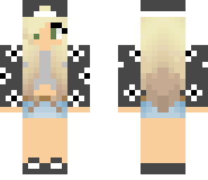 cute flower tomboy girl
