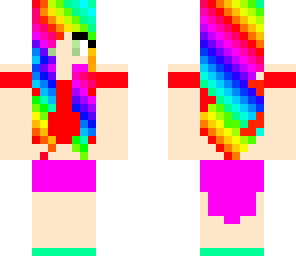 rainbow girl