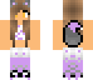 lilac wolf girl