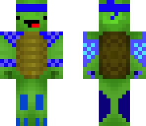 the blue ninja turtle