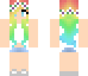 rainbow hair