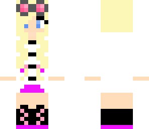 pink blonde scientist