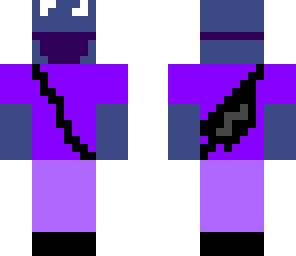 purple ganster cookiemonster