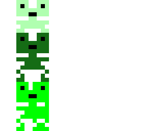 3 stacked frogs