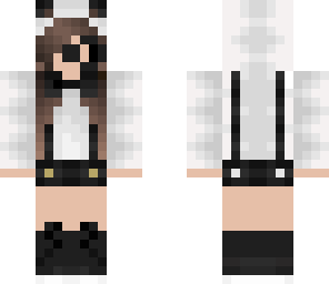 panda nerd chibi