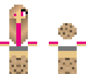 pink cookie girl