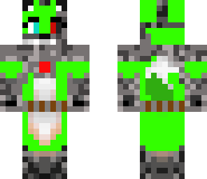 robot green fox