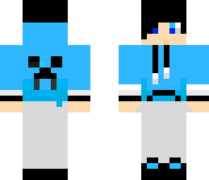 skin azul