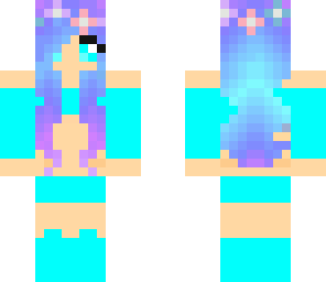 blue galaxy girl