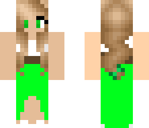 green dress girl