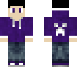 purple hoodie