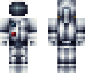 herobrine's son in space suit