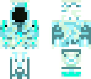 blauwe icezeck god skin