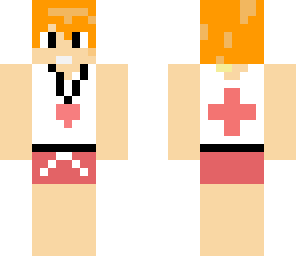 pastel beach life guard three
