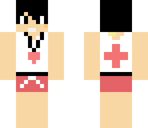 pastel beach life guard four