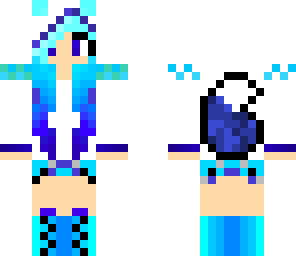 aqua wolf girl