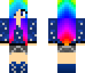rainbow girl