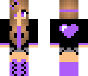 purple heart girl