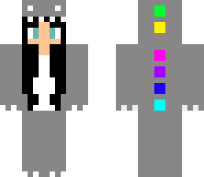jasmin's dino suit