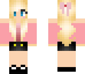 pink blushy girl
