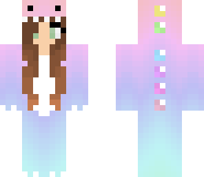 pastel dino girl