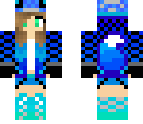 blue wolf gamer person