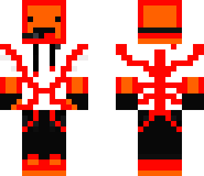 derp orange slime with desgin