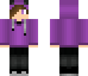 purple hoodie