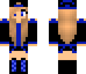 dark blue swag girl