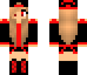 red swag girl