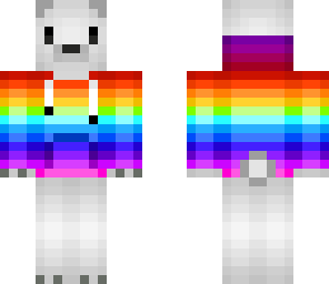 rainbow polar bear