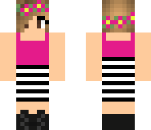 high skirt girl