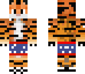 swimmer tiger