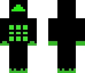 green robot
