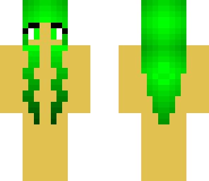green haired girl base