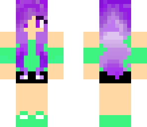 purple hair