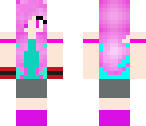 pink summer girl