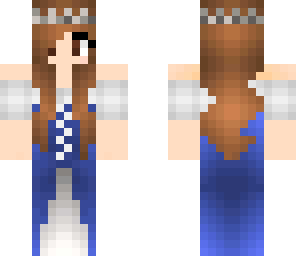 edited medieval princess skin 