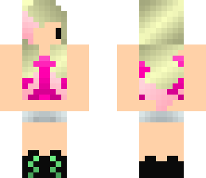 pink wolf chibi