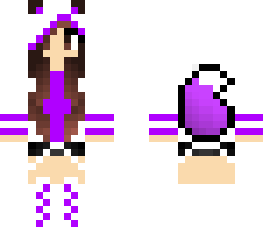 purple wolf  tomboy