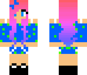 cool girl with dots