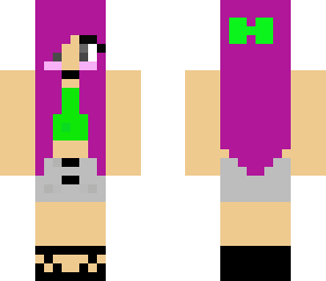purple girl