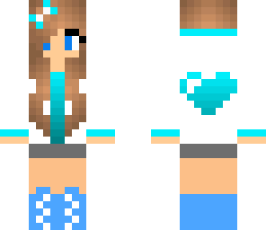 blue girl