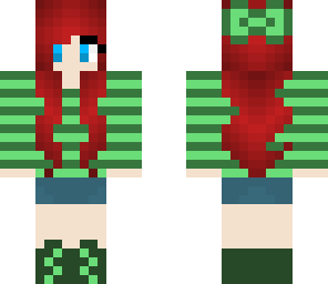 green sweater girl