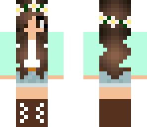 flower crown girl edit not mine just an edit