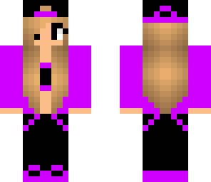 cool purple girl