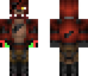 scraped foxy